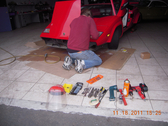 Removing Lamborghini front bumper